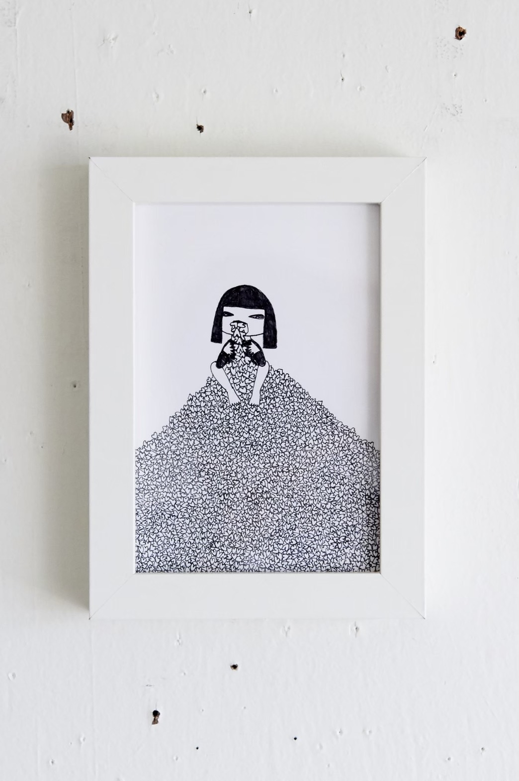 愛を食べているポストカード